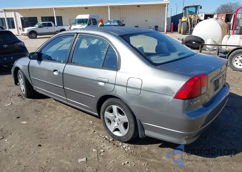 2004 Honda Civic Lx z USA, uszkodzony, nr VIN 2HGES16664H595442